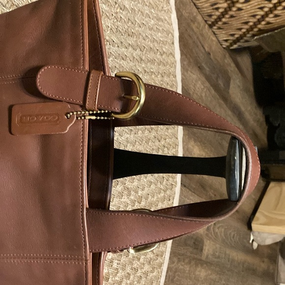 COACH VINTAGE Waverly Smooth Leather Satchel Tote - Picture 9 of 9